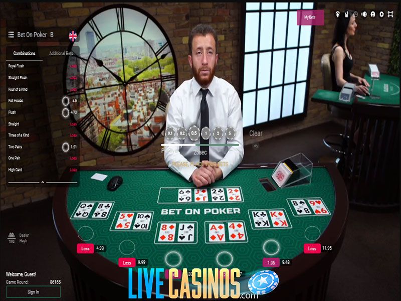 Bet On Poker Live